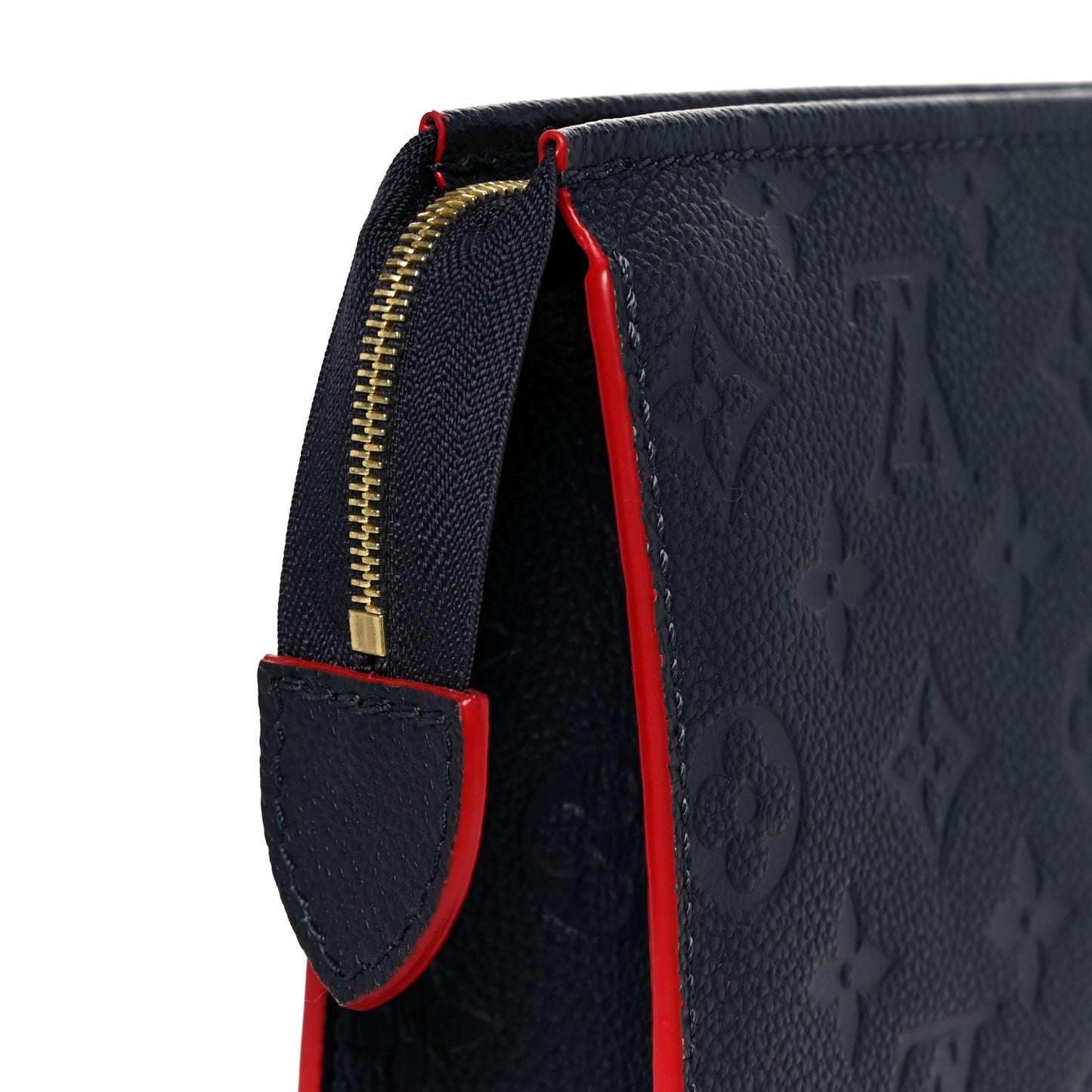 Empreinte Monogram Toiletry Pouch 26 Marine Rouge