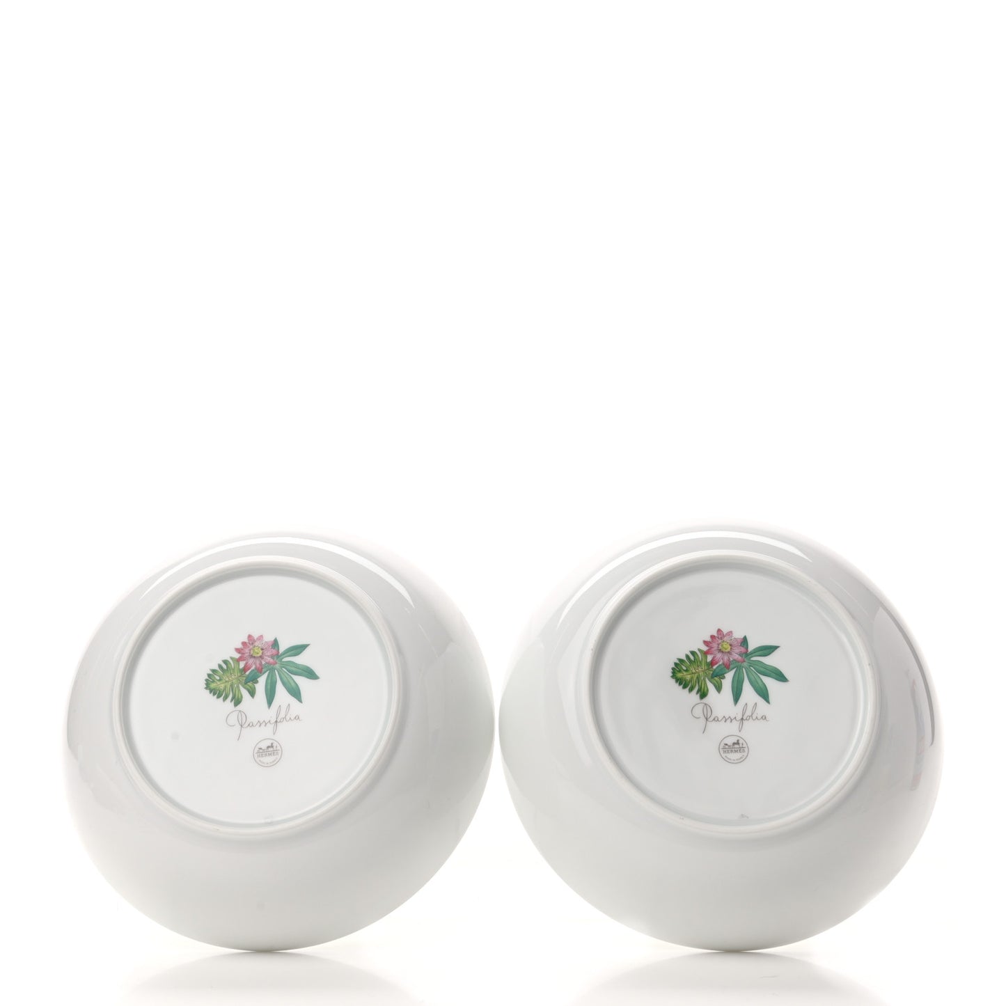 Porcelain Passifolia Cereal Bowl Set of 2
