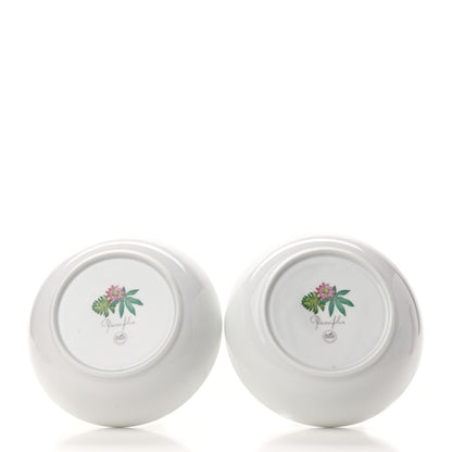 Hermes Porcelain Passifolia Cereal Bowl Set of 2 4 of 10