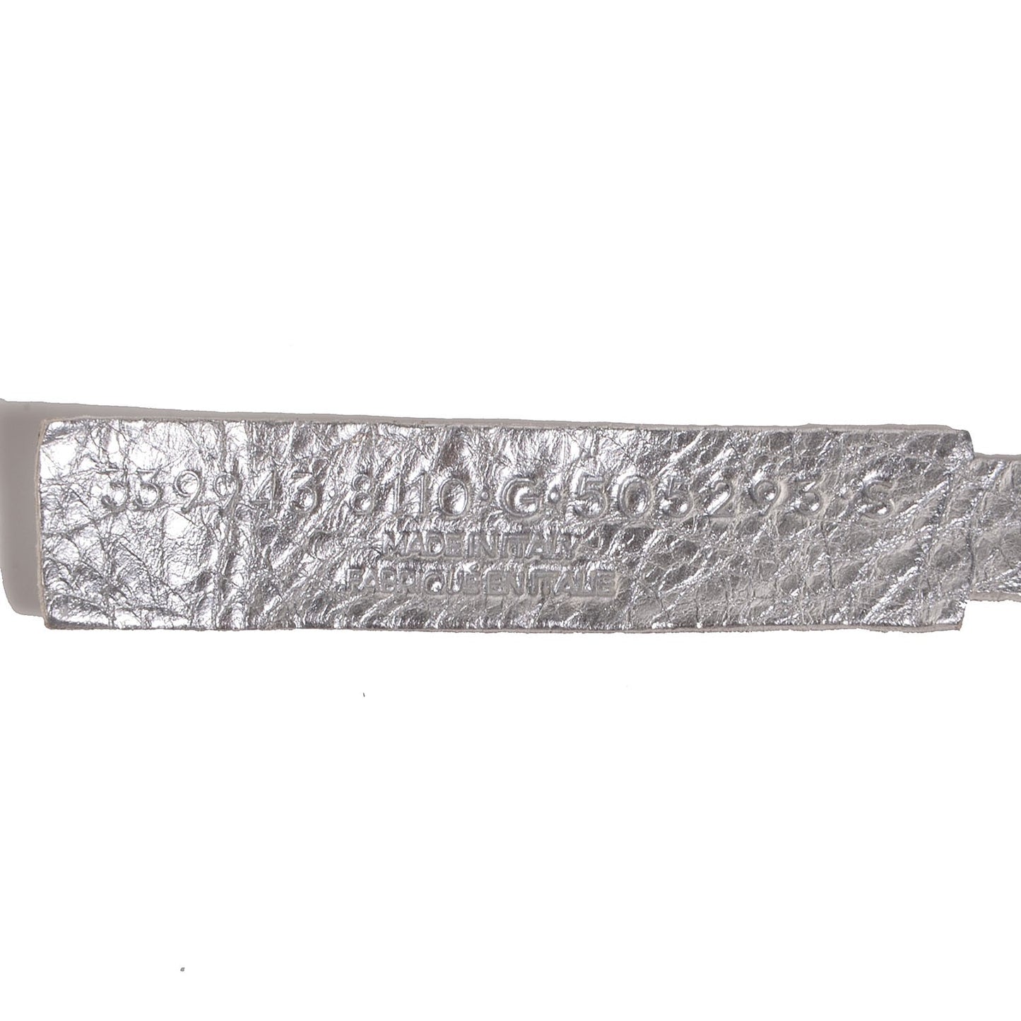 Agneau Giant Silver Hardware Two Row Stud Bracelet Gris Aluminum