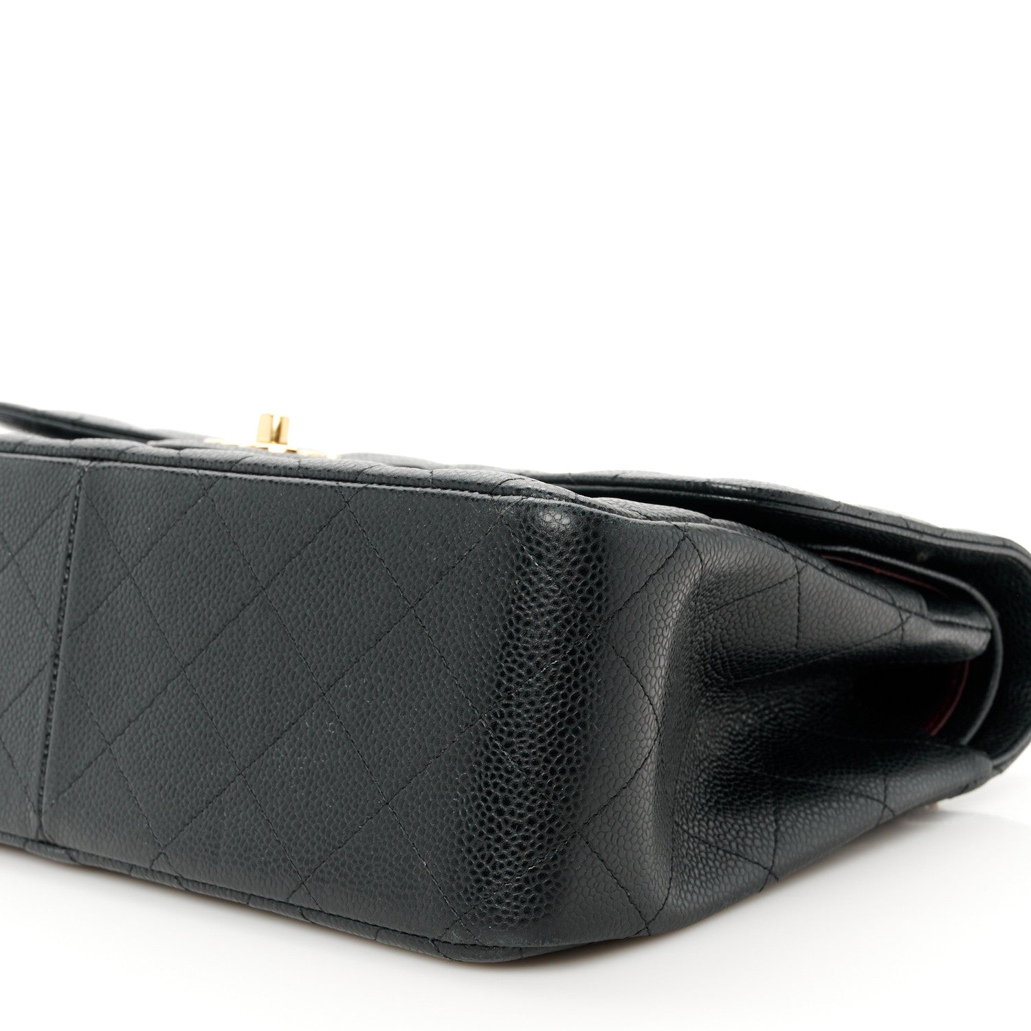 Chanel Caviar Quilted Jumbo Double Flap Black 11 of 11