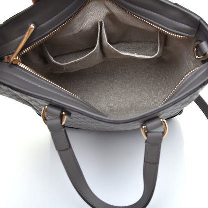 Gucci Microguccissima Small Bree Tote Graphite 5 of 9