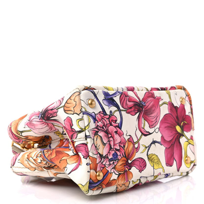 Prada Canvas Canapa Stampata Floral Tote 4 of 21
