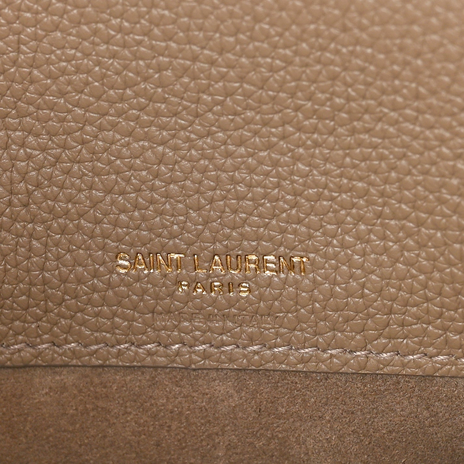 Saint Laurent Grained Calfskin Nano Supple Sac De Jour Dark Beige 6 of 8