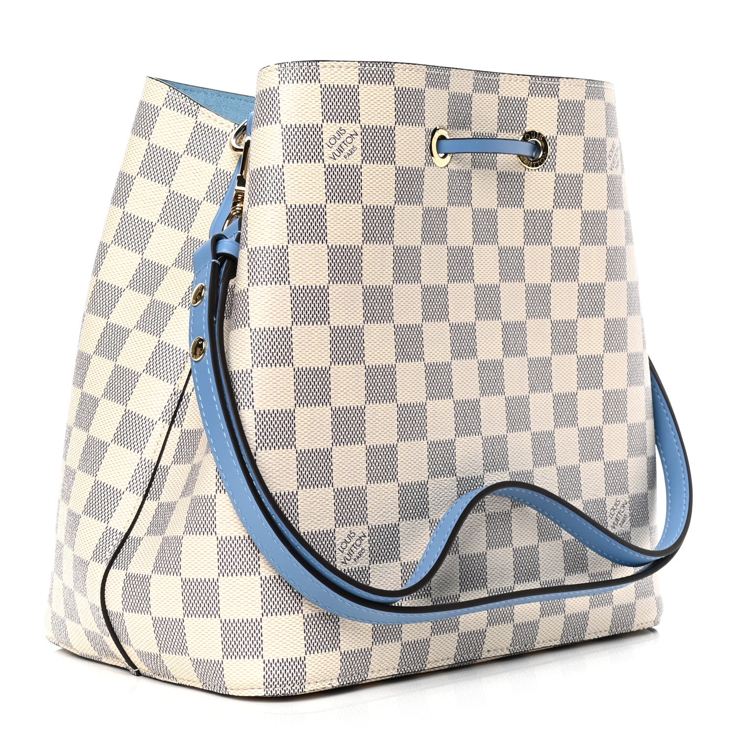 Louis Vuitton Damier Azur Neonoe MM Bleuet 3 of 5