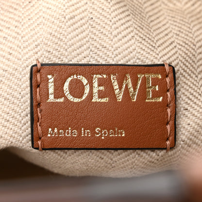 Loewe Jacquard Anagram Calfskin Small Cubi Bag Ecru Tan 6 of 9