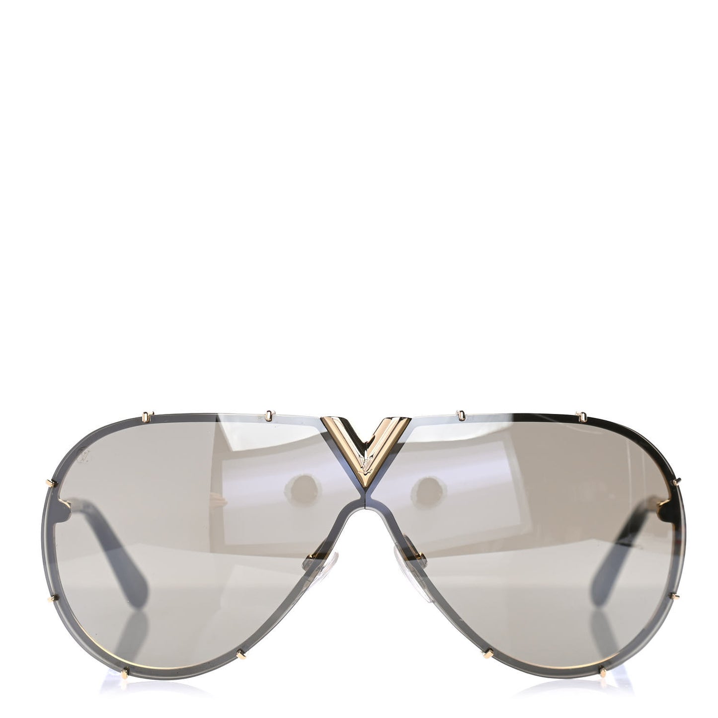 Metal LV Drive Sunglasses Z0897W Black Gold