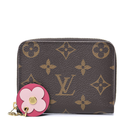 Louis Vuitton Monogram Bloom Flower Zippy Coin Purse 1 of 7