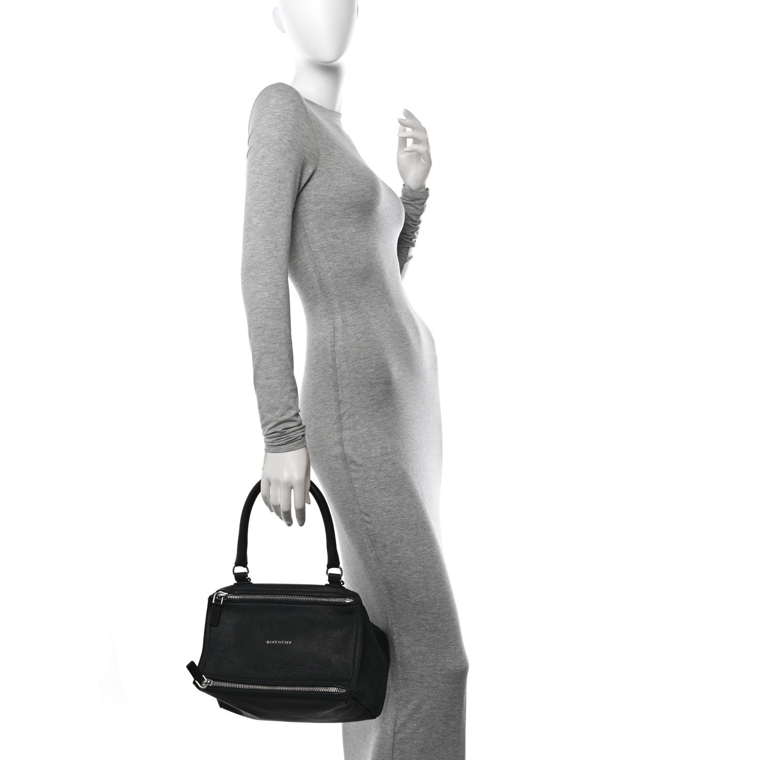 Givenchy Sugar Goatskin Small Pandora Black 2 of 10