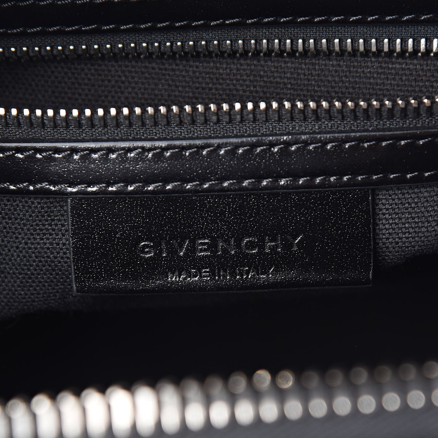 Givenchy Shiny Lord Calfskin Small Antigona Black 6 of 10