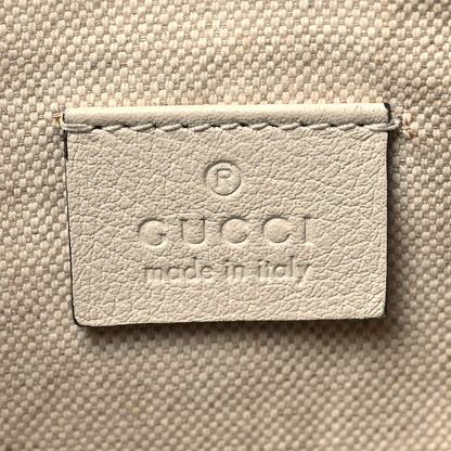 Gucci Grained Calfskin Logo Belt Bag White 6 of 12