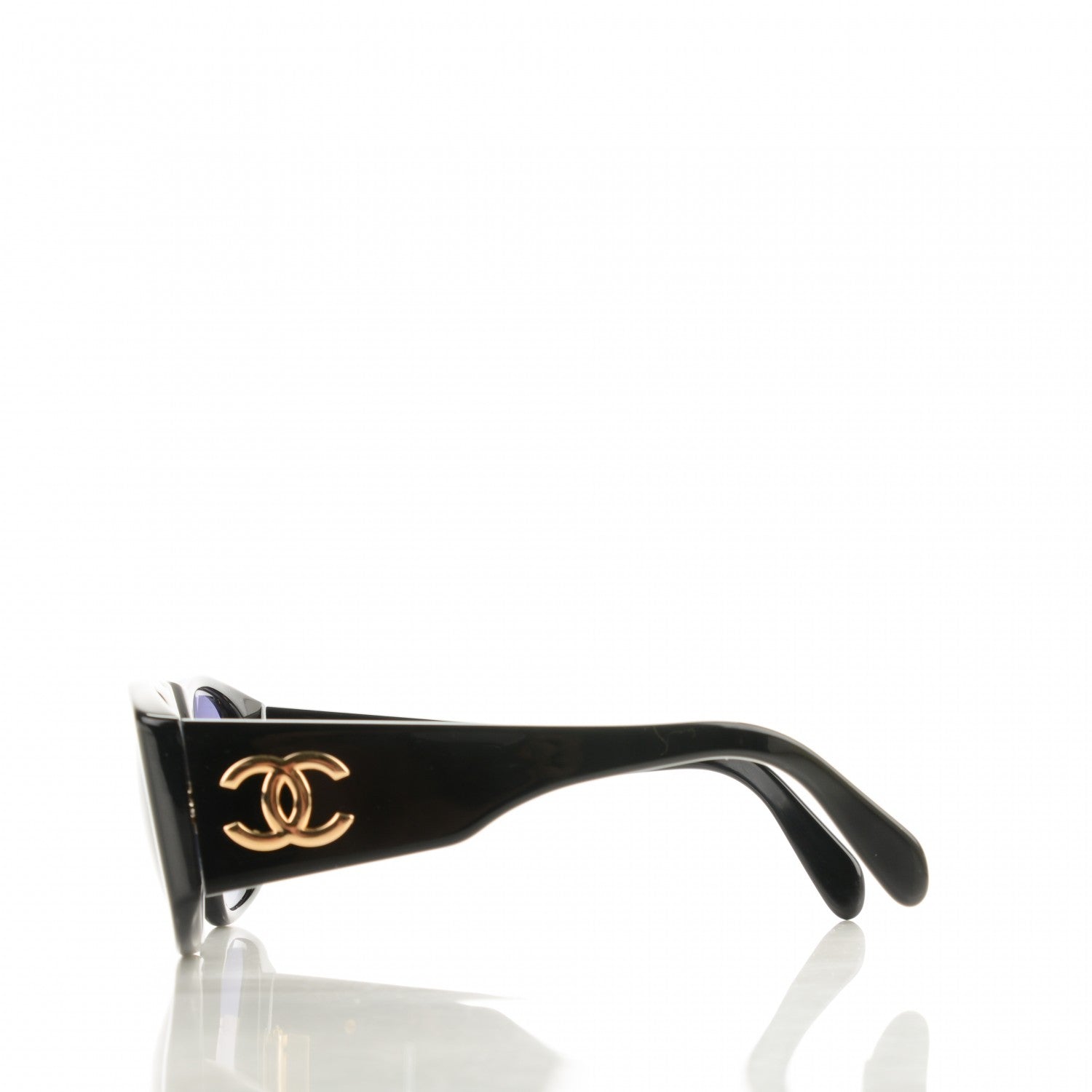 Chanel CC Sunglasses 01451 Black 2 of 5