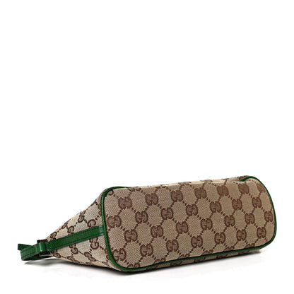 Gucci Monogram Boat Pochette Green 3 of 12