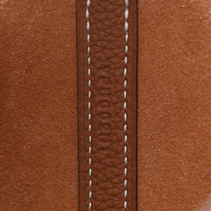 Hermes Taurillon Clemence Picotin Lock 22 MM Gold 7 of 9