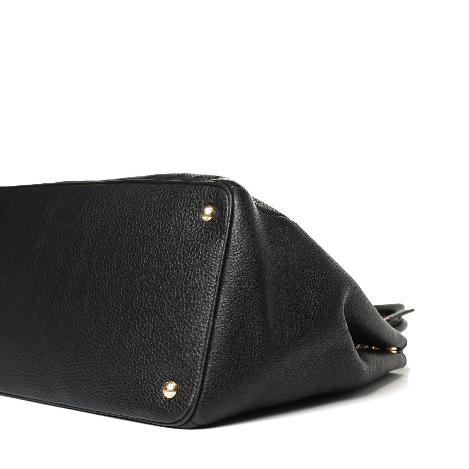 Prada Vitello Daino Shopping Tote Black 9 of 24