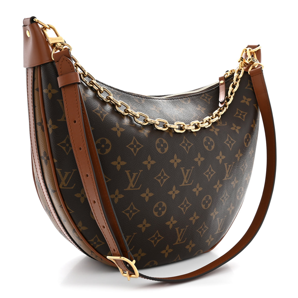 Louis Vuitton Reverse Monogram Loop Hobo 4 of 10
