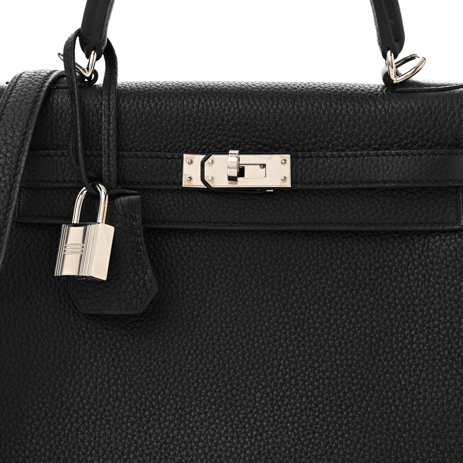 Hermes Togo Kelly Retourne 25 Black 8 of 11