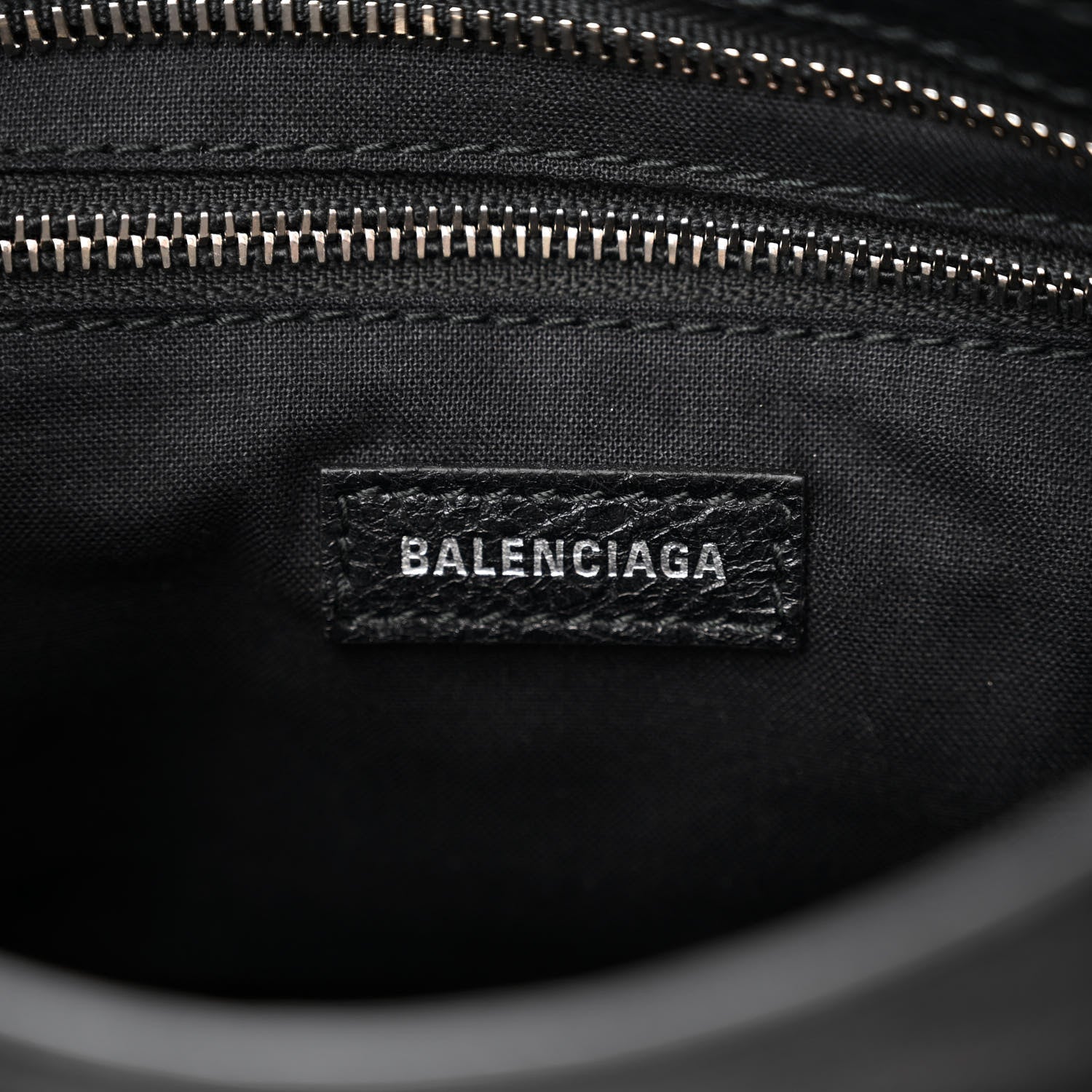 Balenciaga Agneau Classic Silver Hardware Mini City Black 6 of 9