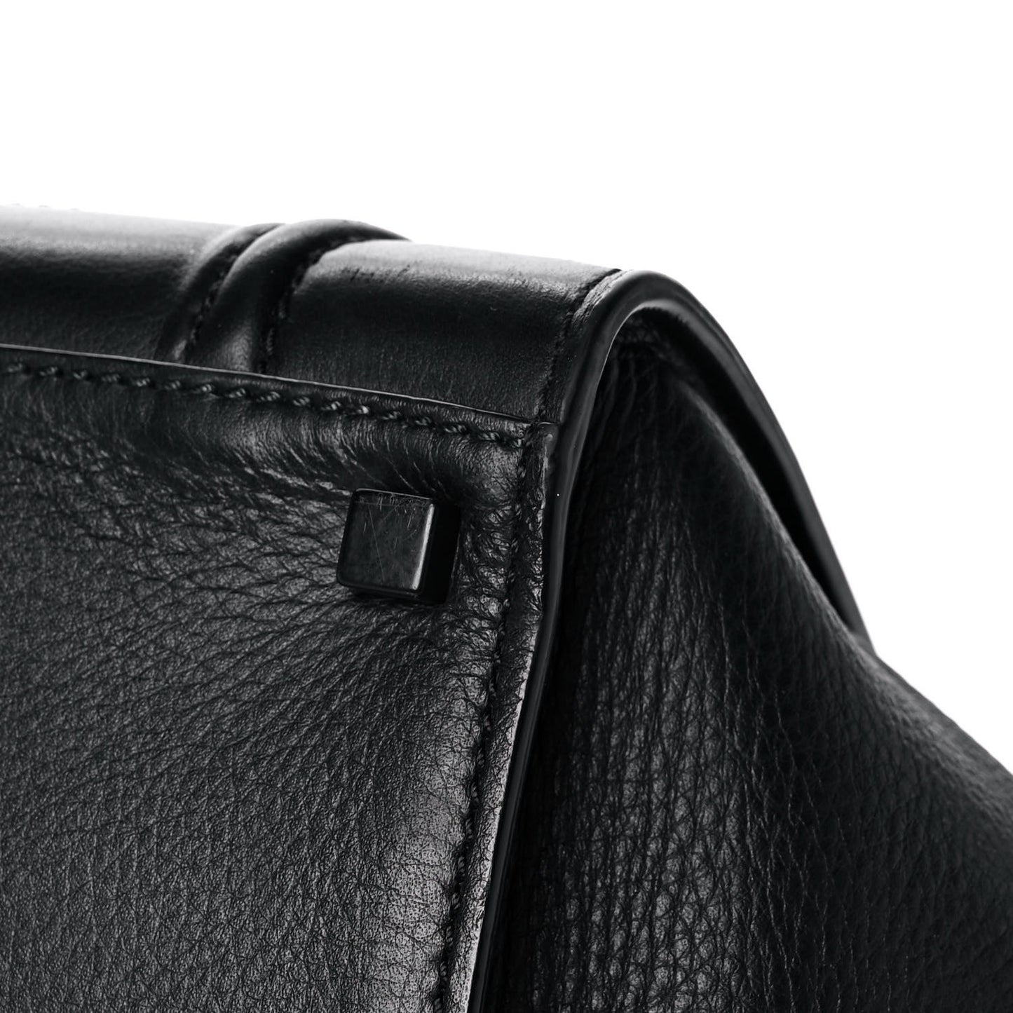 Supple Calfskin Medium Phantom Luggage Black