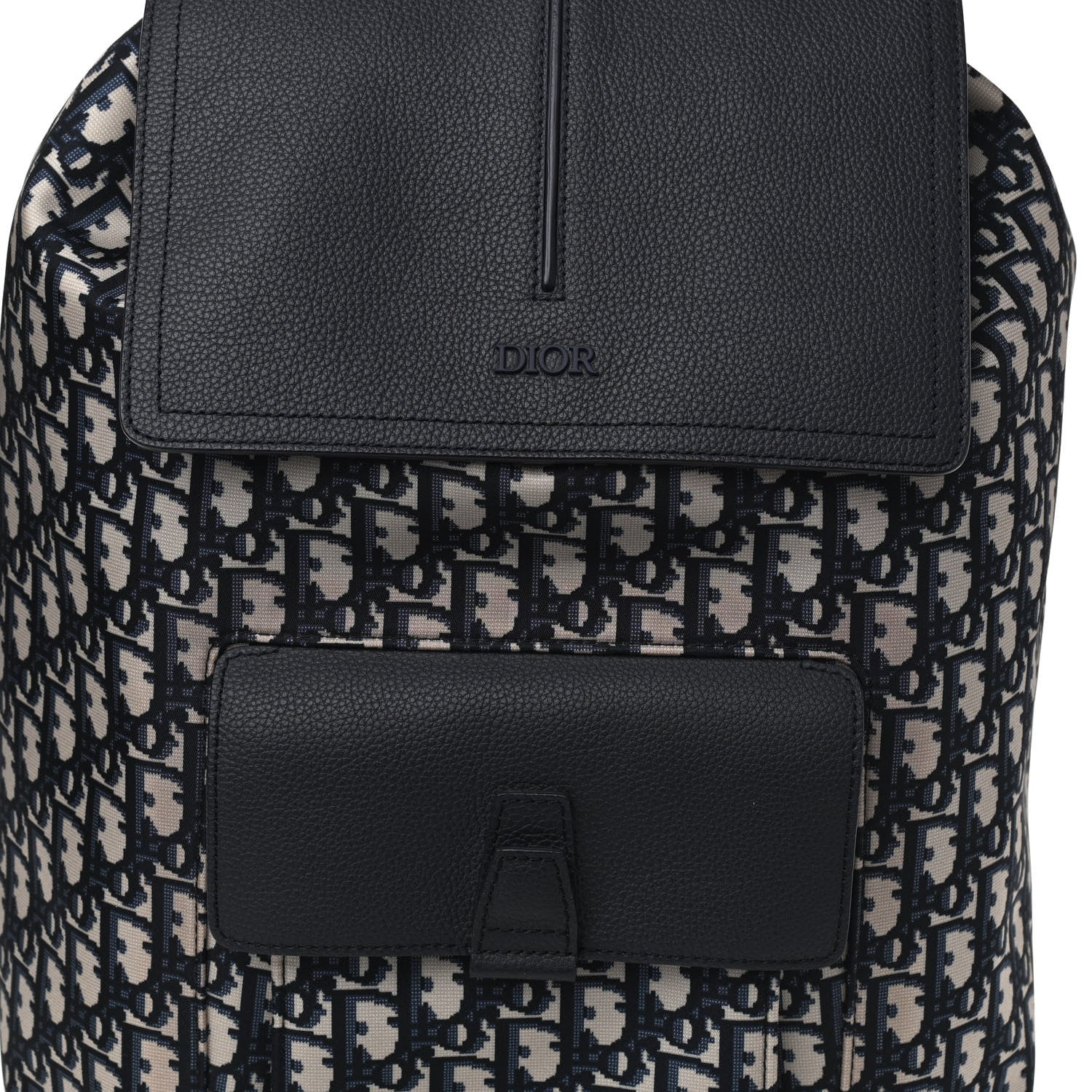 Christian Dior Oblique Motion Backpack Blue 8 of 11