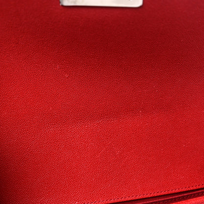 Chanel Caviar Quilted Small Boy Flap Dark Red 12 of 16
