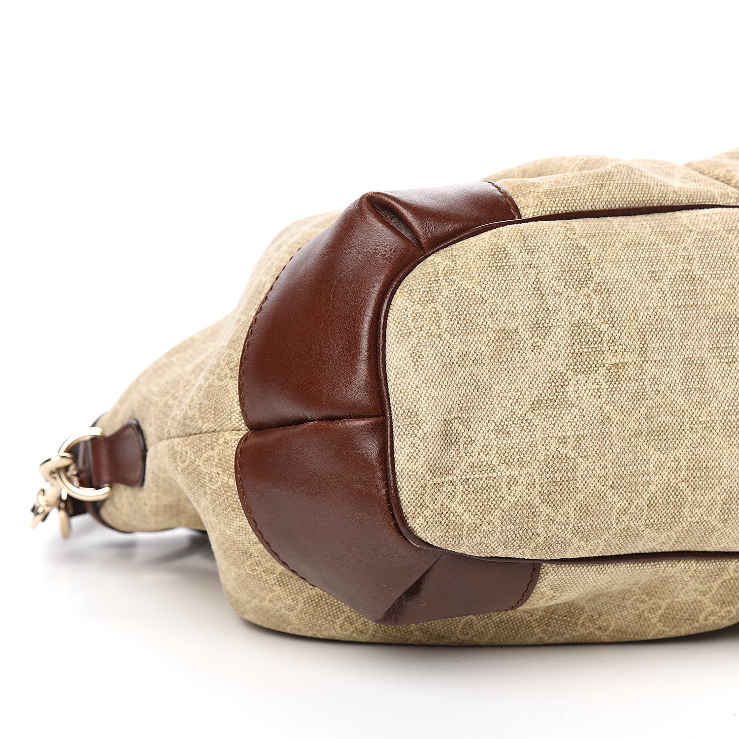 Gucci Monogram Cabinato Large Sukey Top Handle Brown 7 of 9
