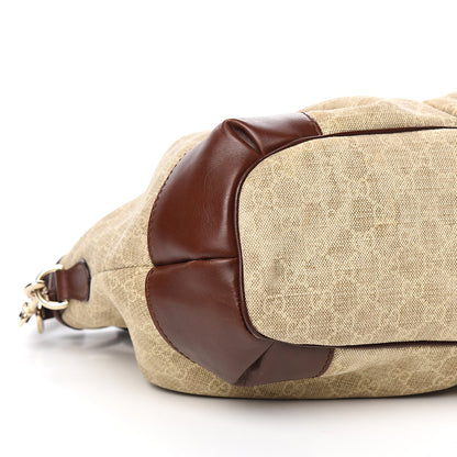 Gucci Monogram Cabinato Large Sukey Top Handle Brown 7 of 9