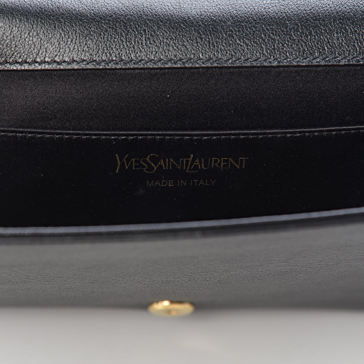 Calfskin Monogram Large Belle De Jour Clutch Black