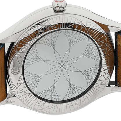 Omega Stainless Steel Satin Diamond Bezel 36mm De Ville Tresor Quartz Watch White 428.17.36.60.04.001 4 of 4