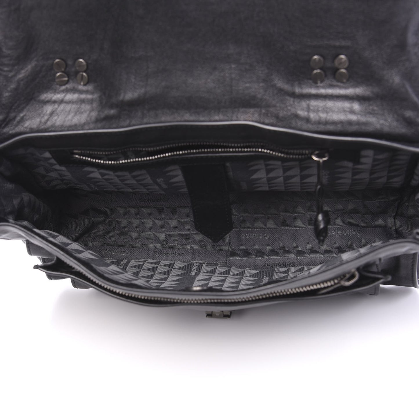 Lambskin Medium PS1 Satchel Black