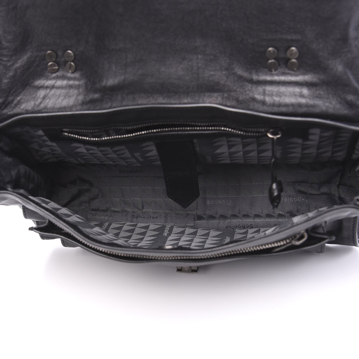 Proenza Schouler Lambskin Medium PS1 Satchel Black 4 of 8