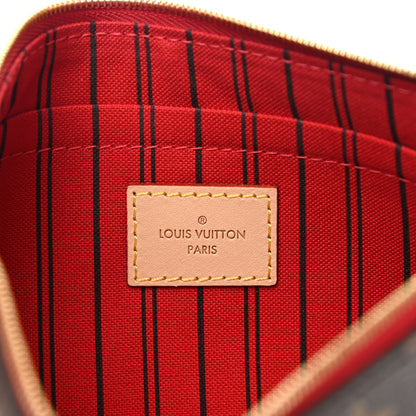 Louis Vuitton Monogram Neverfull MM GM Pochette Cherry 6 of 6
