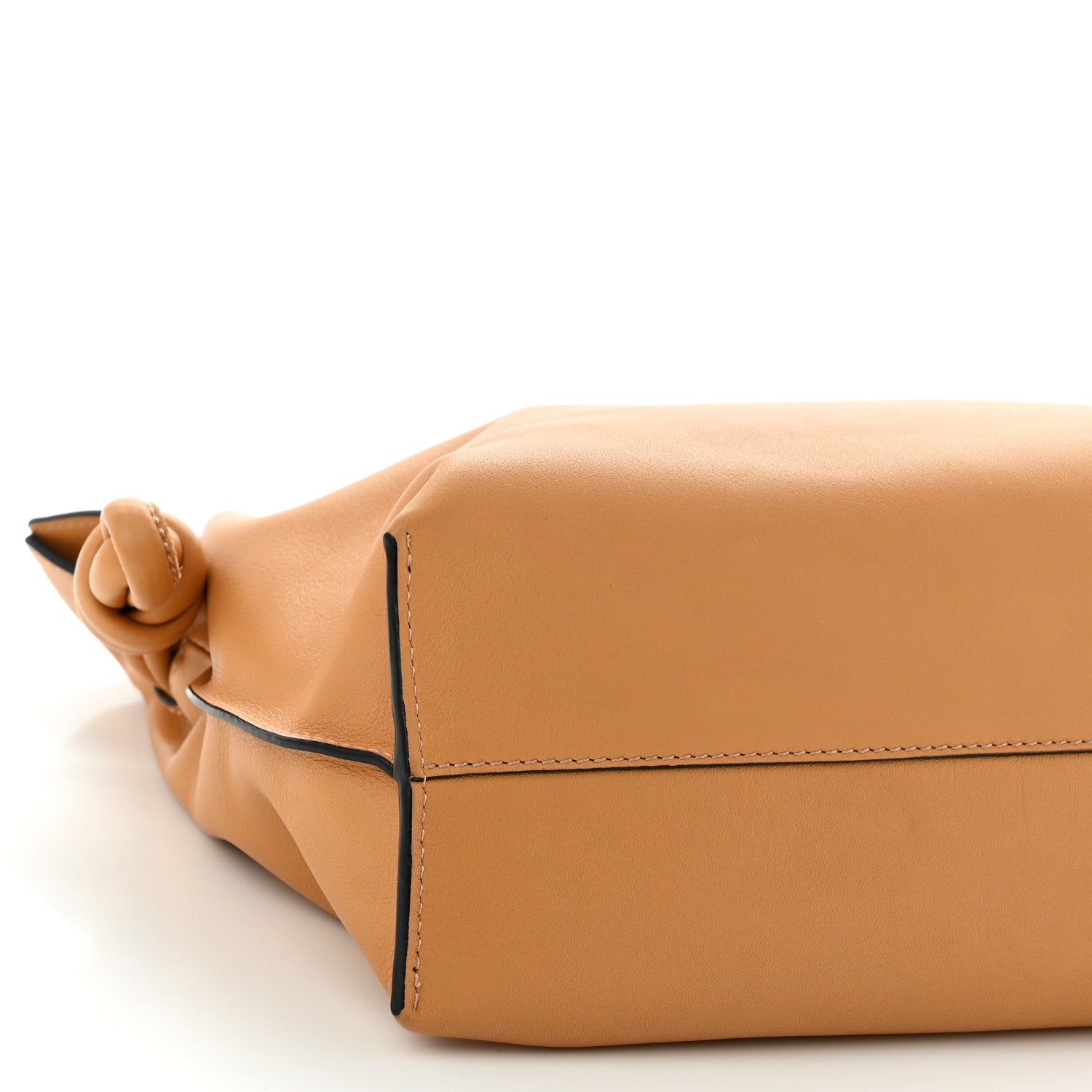 Loewe Nappa Flamenco Knot Clutch Warm Desert 9 of 10