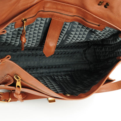 Proenza Schouler Lambskin Large PS1 Satchel Saddle 5 of 8