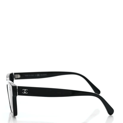 Chanel Acetate Square Sunglasses 5417 Black 3 of 8