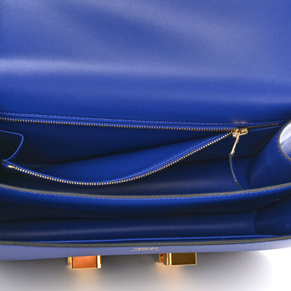 Hermes Epsom Constance 24 Bleu Electrique 5 of 10