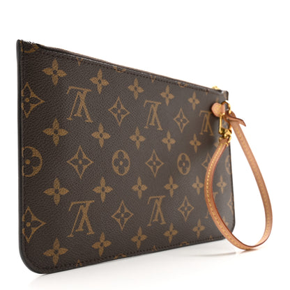 Louis Vuitton Monogram Neverfull MM GM Pochette 3 of 7