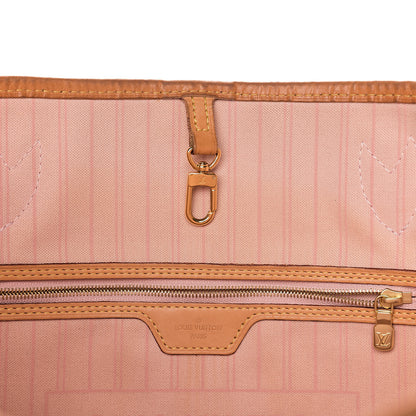 Louis Vuitton Damier Azur Neo Neverfull MM Rose Ballerine 8 of 20
