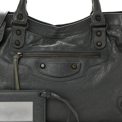 Balenciaga Agneau Classic Hardware City Gris Tarmac 7 of 12