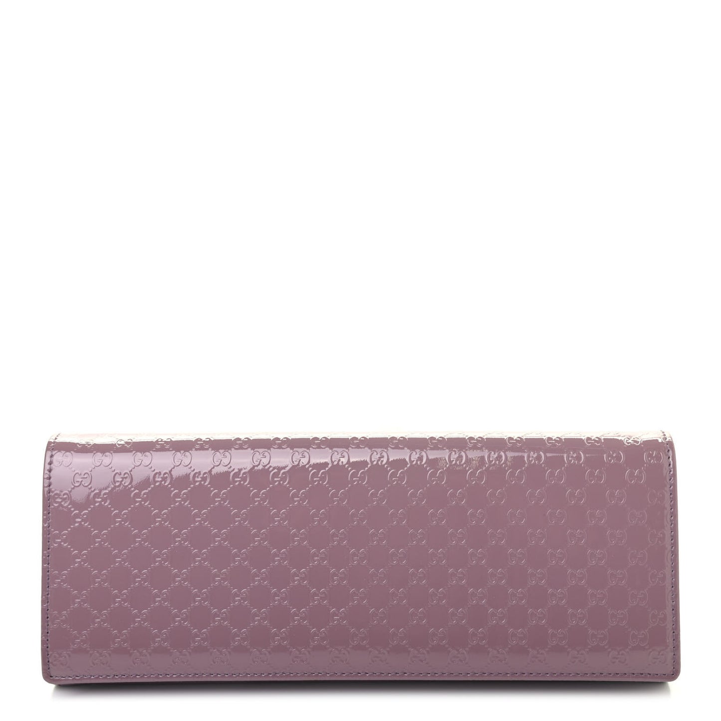 Patent Microguccissima Small Broadway Clutch Argyle Lavender
