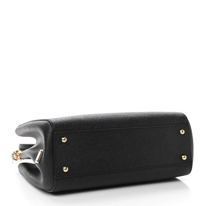 Dolce & Gabbana Dauphine Miss Sicily Shopper Tote Black 4 of 9