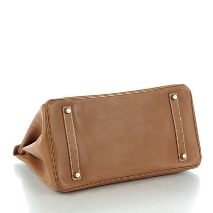 Hermes Courchevel Birkin 35 Gold 5 of 32