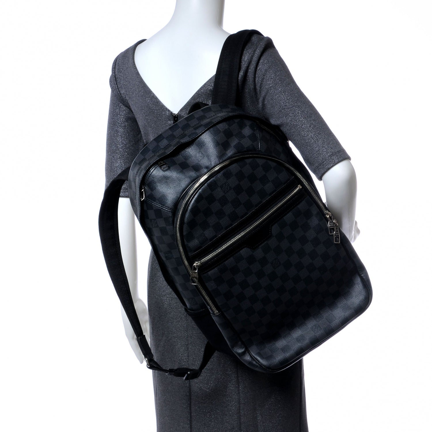 Louis Vuitton Damier Graphite Michael Backpack 2 of 8