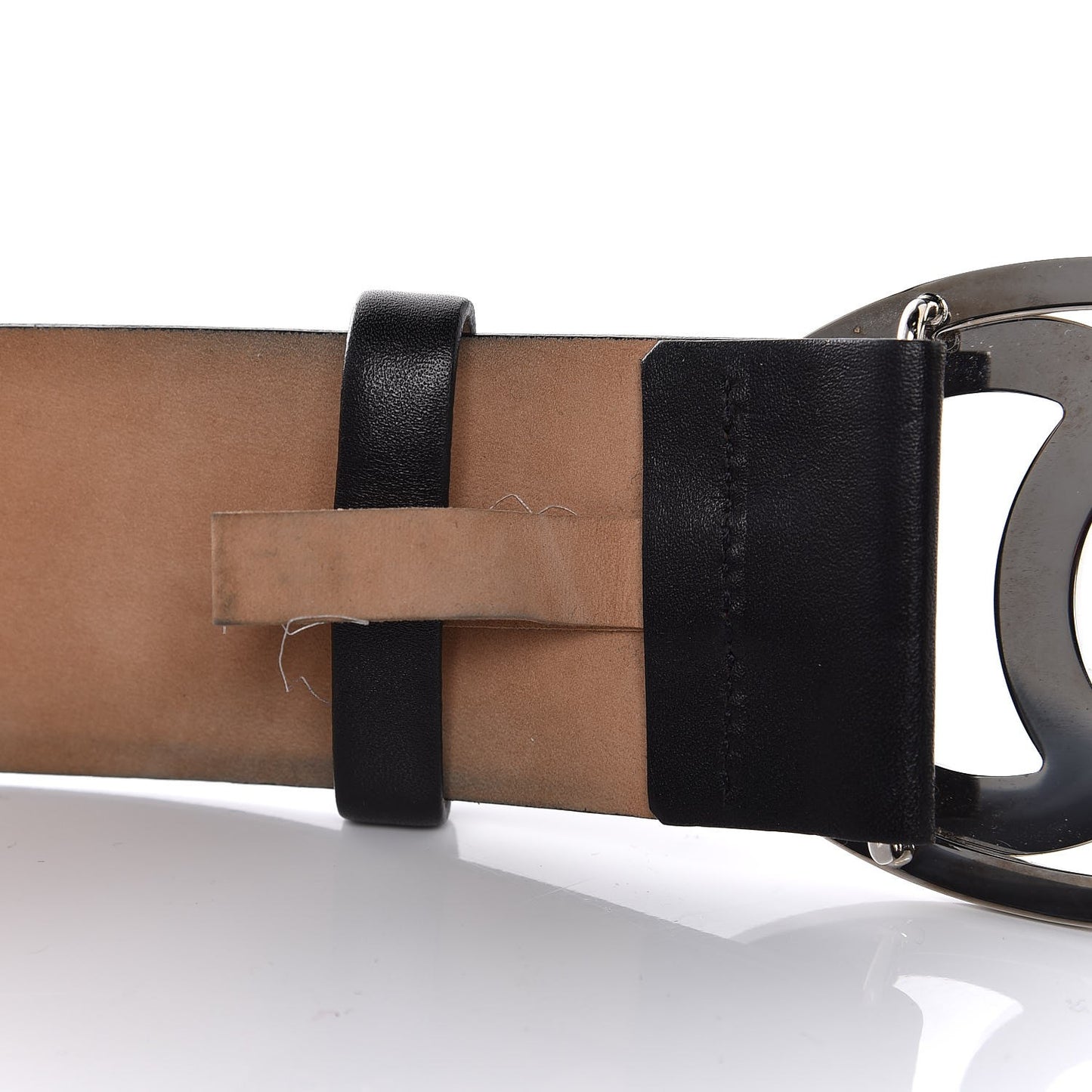 Calfskin CC Belt 95 38 Black