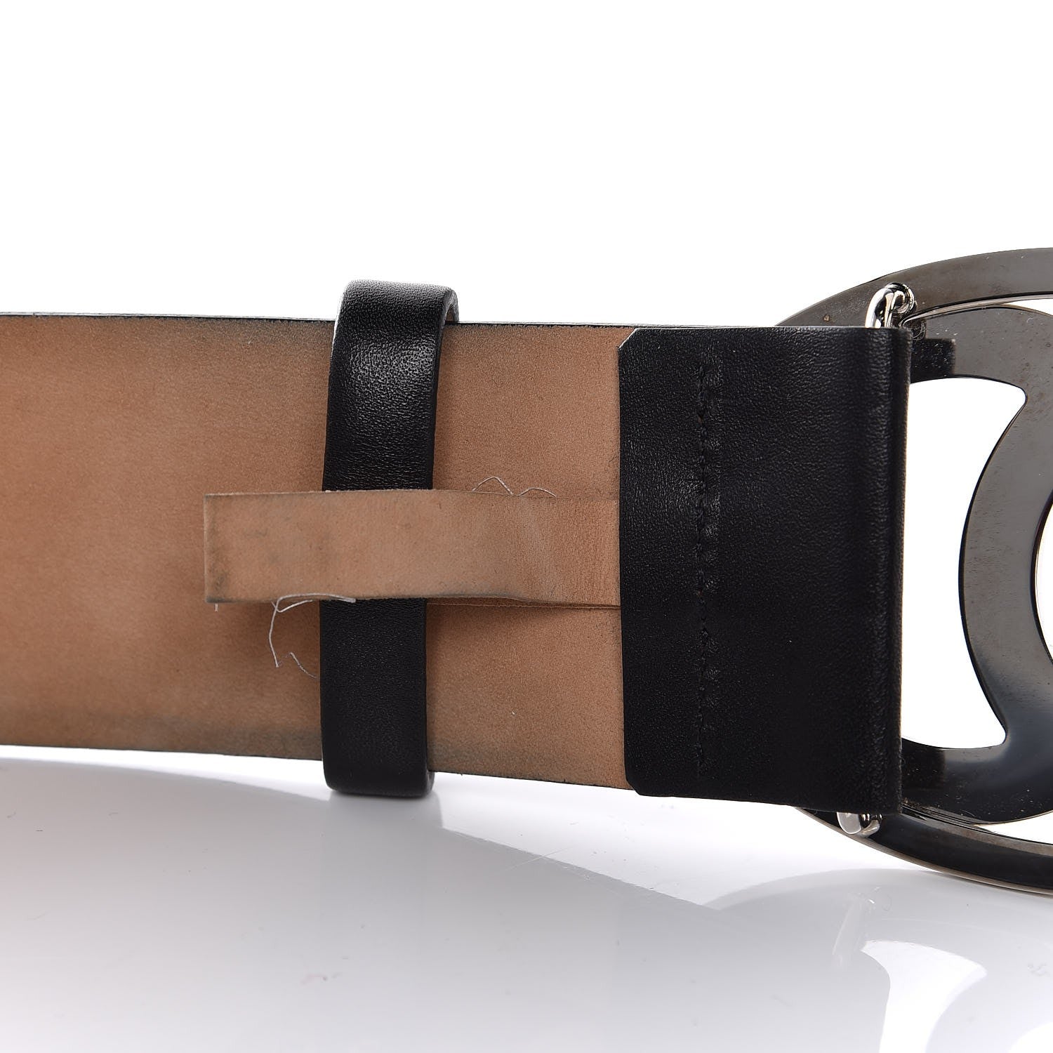 Chanel Calfskin CC Belt 95 38 Black 20 of 21