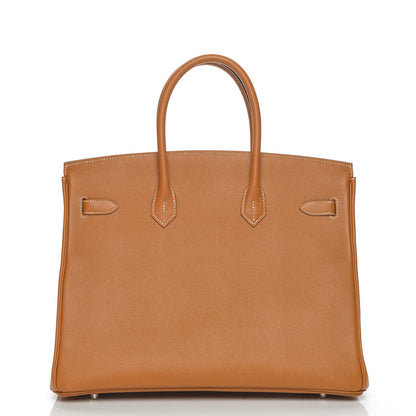 Hermes Epsom Birkin 35 Toffee 5 of 26