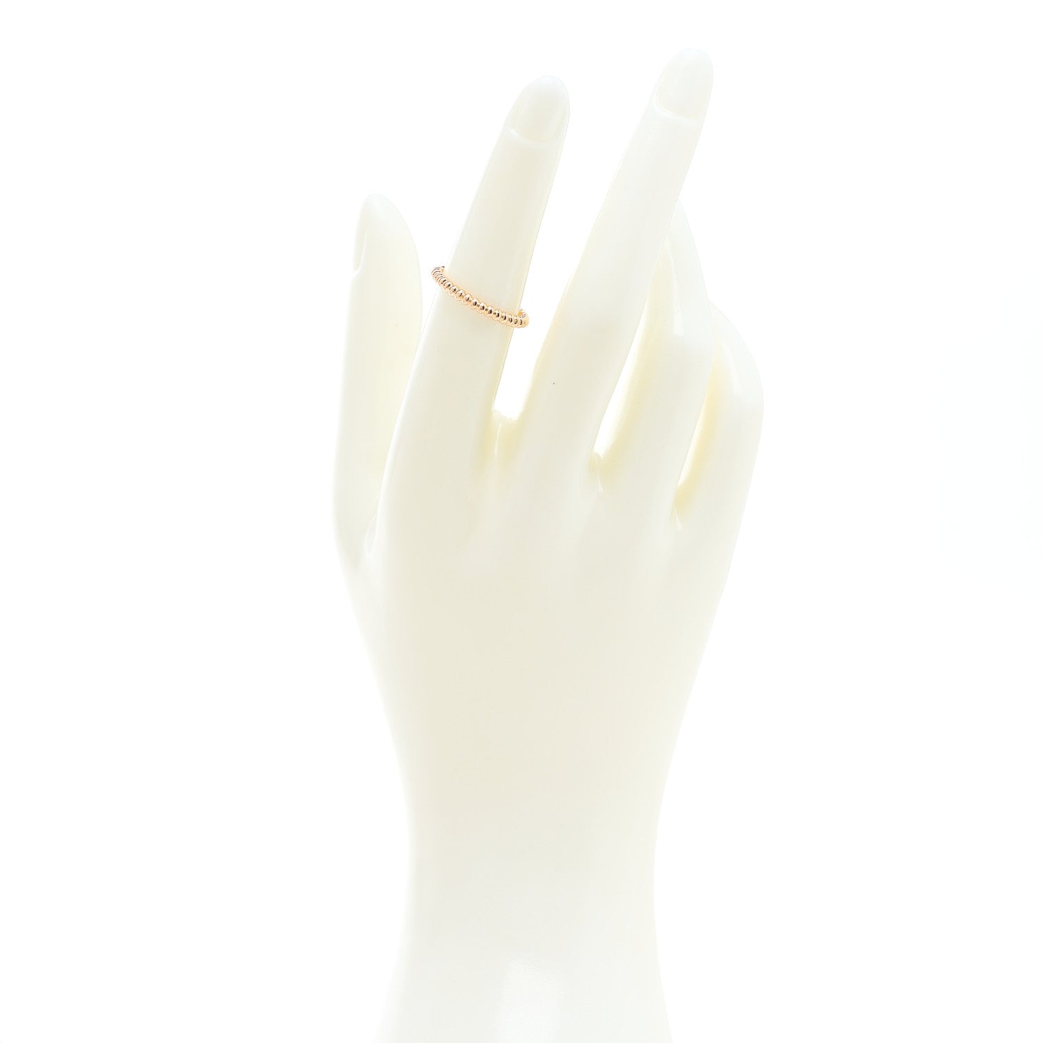 Van Cleef & Arpels 18K Rose Gold Small Perlee Ring 51 5.75 2 of 4