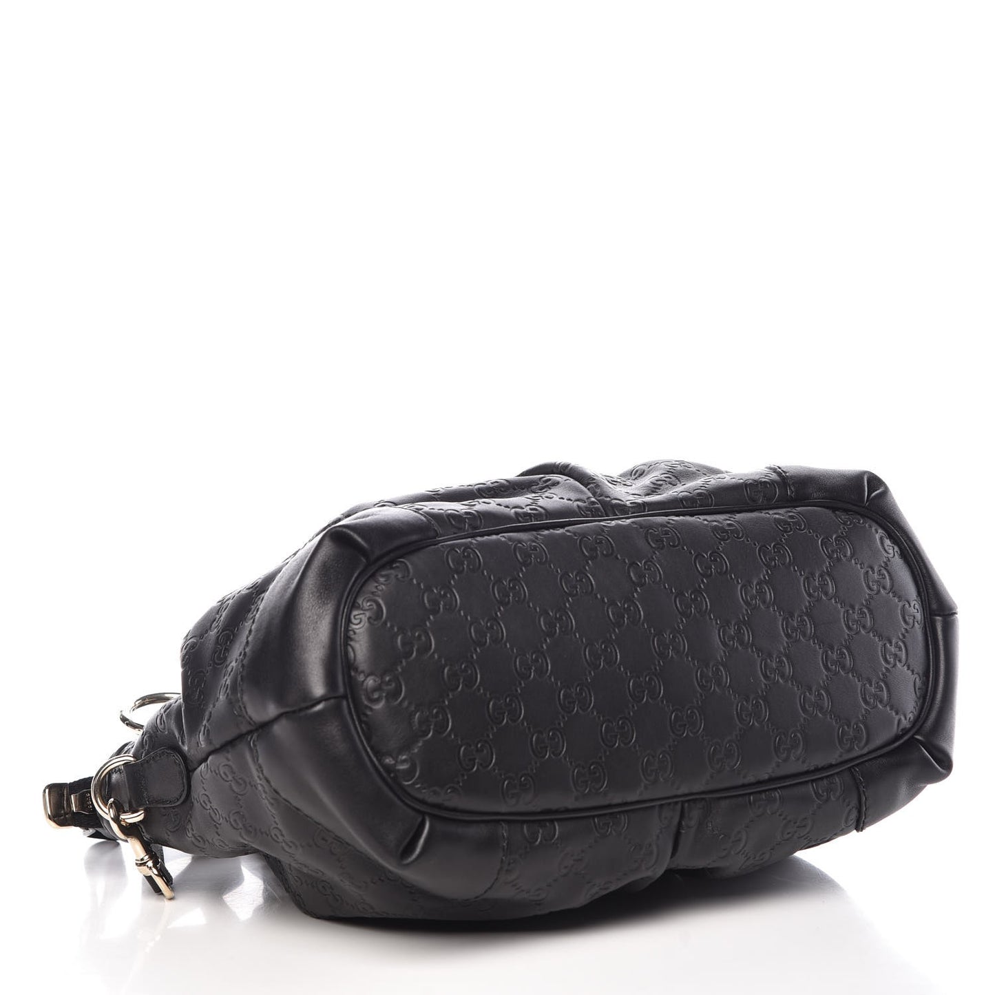 Guccissima Medium Sukey Top Handle Bag Black