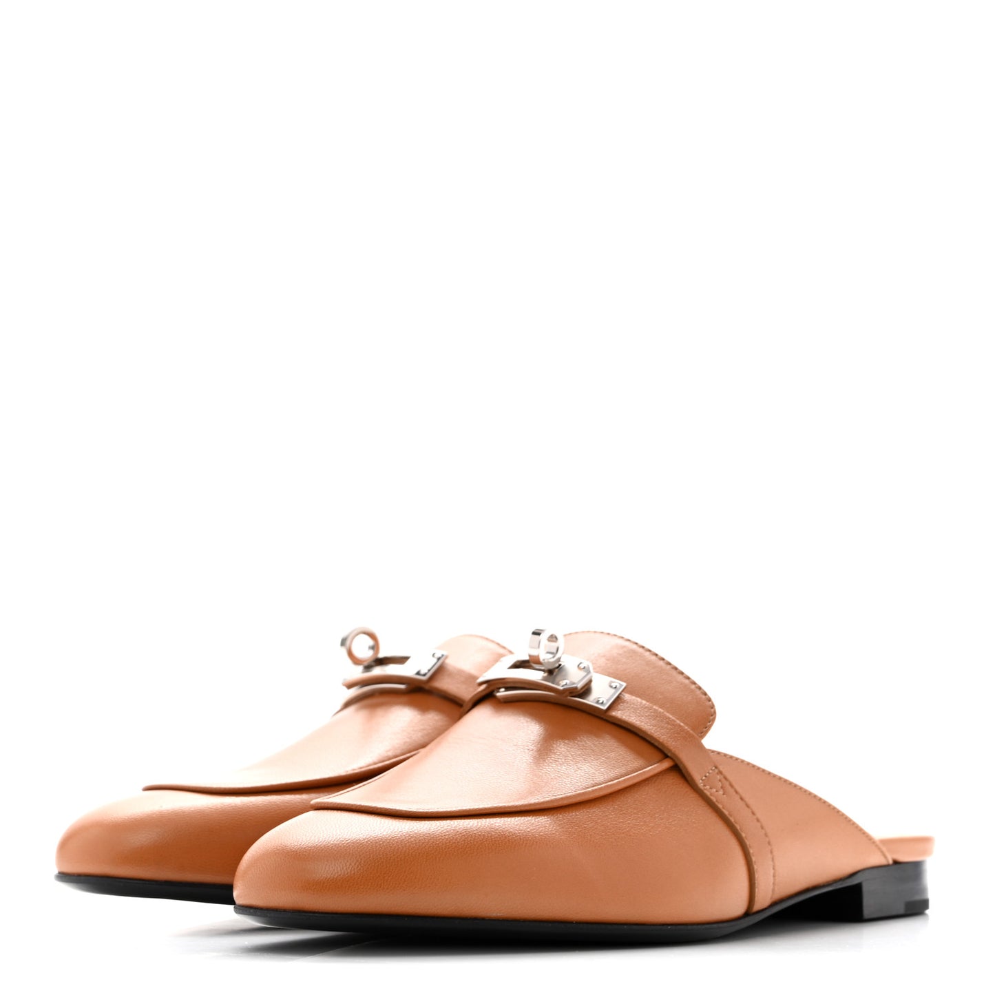 Goatskin Oz Mules 39.5 Naturel