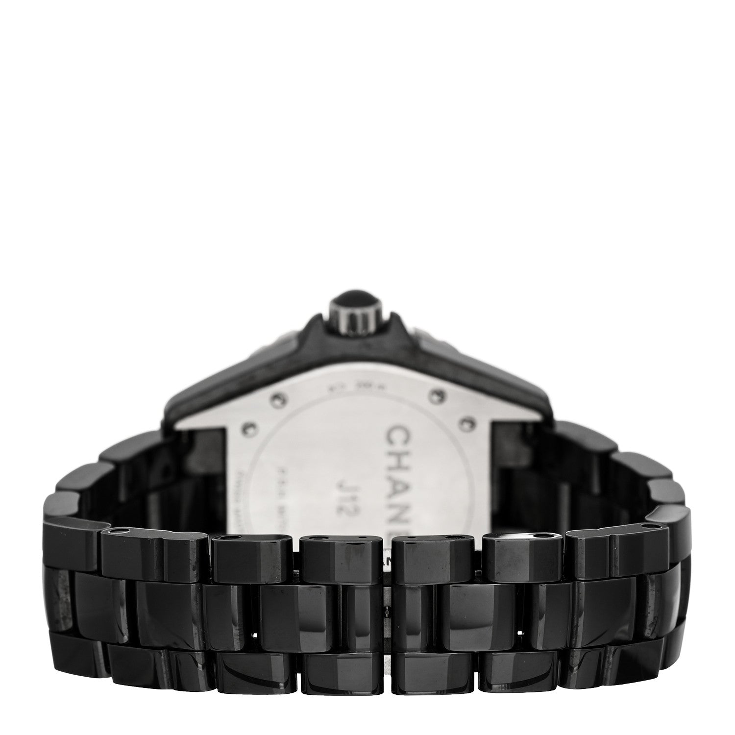 Chanel Stainless Steel Ceramic 38mm J12 Phantom Automatic Watch Black 3 of 5